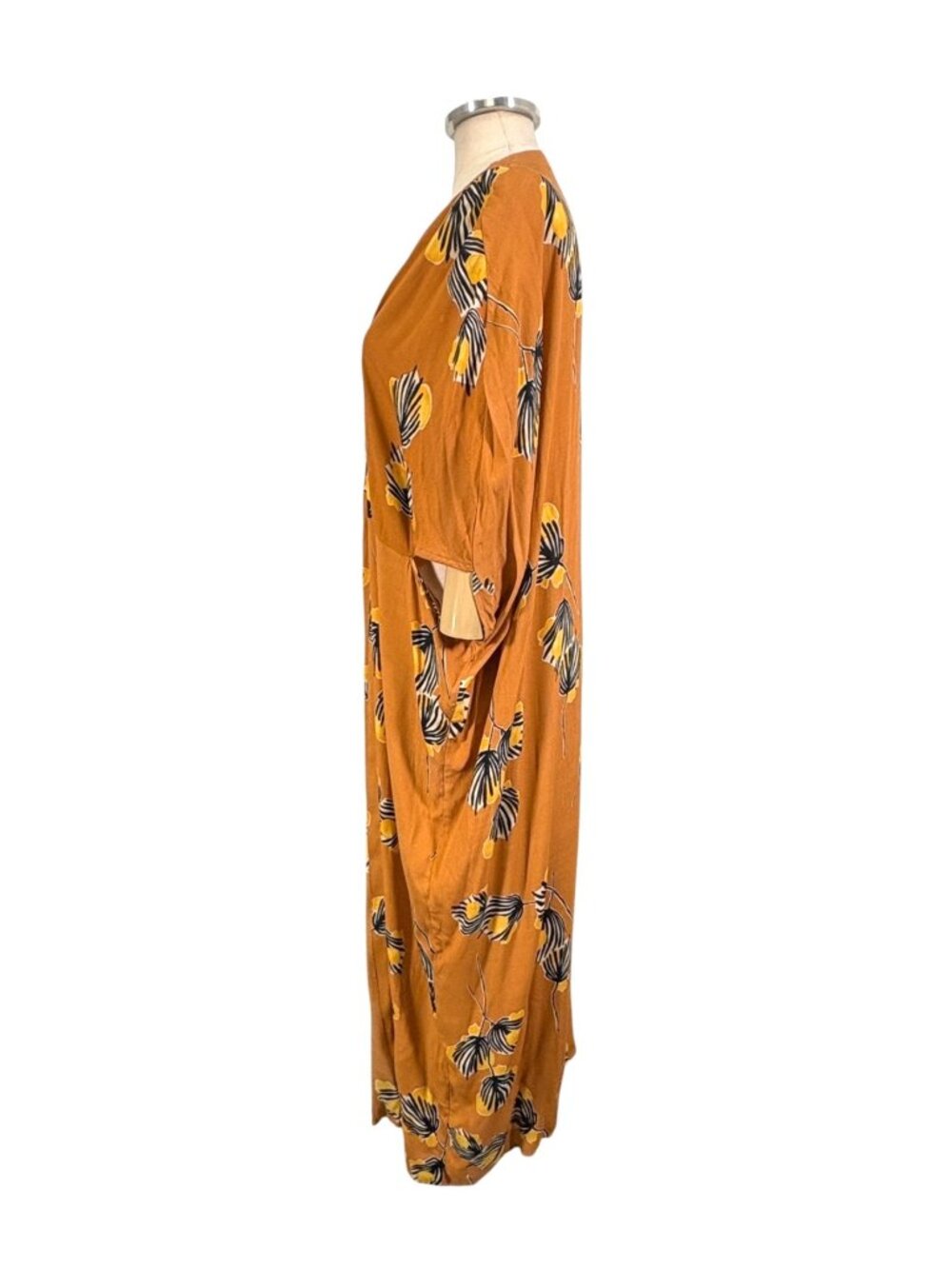 Anthropologie Bel Kazan Duster Kimono Shawl Open Front Jacket Size Small - Picture 4 of 11